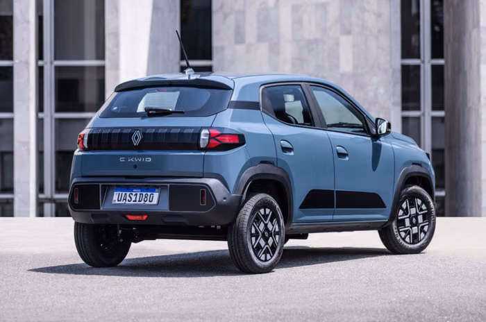 Renault Kwid EV rear quarter